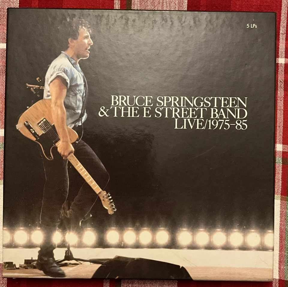 BRUCE SPRINGSTEEN & THE E STREET BAND “Live 1975-1985” Europe 1986 Box Set - Bild 4 von 4
