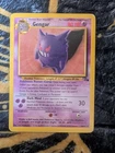 GENGAR 20/62 Pokemon Fossil Set Card Vintage LP Wizards 1999