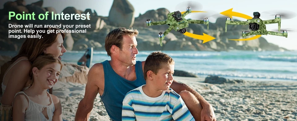 S159 Drone GPS 5G WIFI FPV 4K HD Dual Camera 360° Obstacle Avoidance Quadcopter - Image 4 of 4