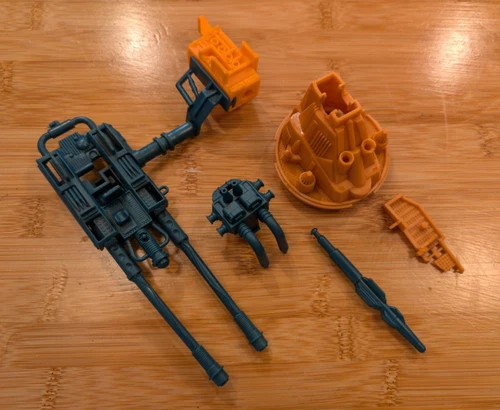 Vintage 1991 GI Joe ARAH Hasbro Cobra Paralyzer Vintage Vehicle Parts