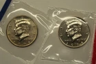 1998 P & D Uncirculated Kennedy Half Dollars in Mint Cello, Free Shipping