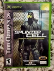 SPLINTER CELL (OG Microsoft Xbox) CIB/ MANUAL/ TESTED/ FAST NEXT DAY SHIPPING