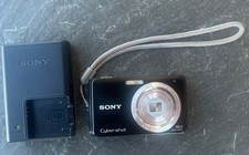 Sony Cybershot DSC-W180 Steadyshot Black Digital Camera W/ Charger Sold 4 Repair
