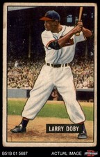 1951 Bowman #151 Larry Doby Indians HOF 1.5 - FAIR