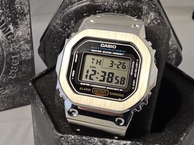 Casio DW-5600E- 1VER Edelstahl/ Custom
