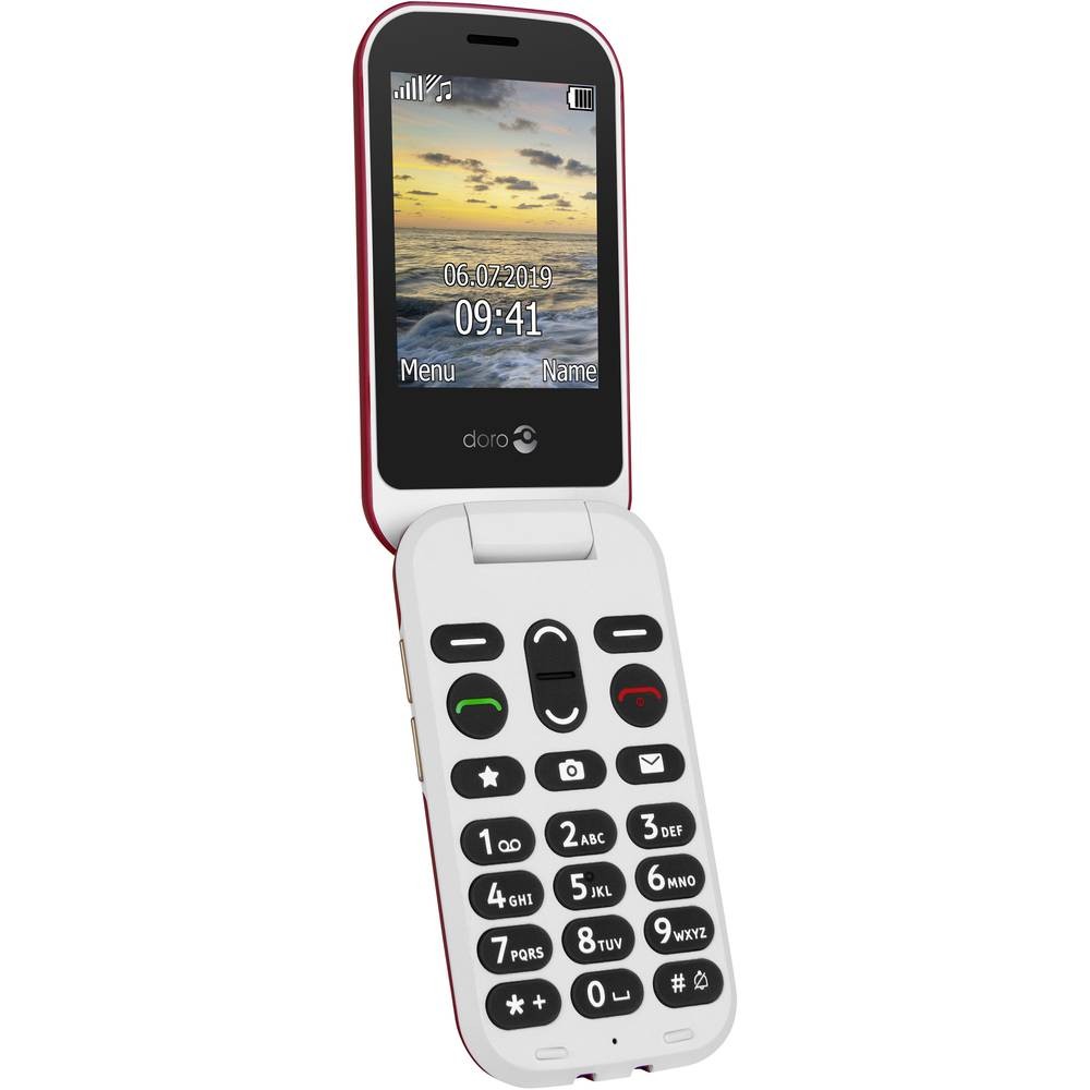 Cellulare senior doro 6060 Rosso