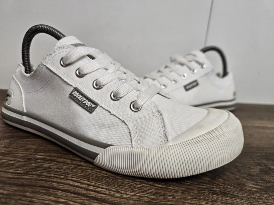 RocketDog Trainers Jazzin Womens Flat Soft Cushioned Canvas Pumps  UK 6 EU 39  - Image 4 of 4