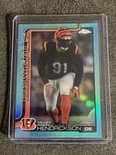 2025 Topps Chrome Trey Hendrickson Aqua /299
