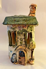 Blue Sky Clayworks "Grandma's Place" Tea Light House by Heather Goldminc