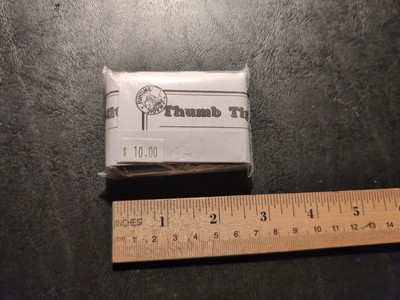 THUMB TIP PRODUCTION COILS - Glitter - 12 In A Pack