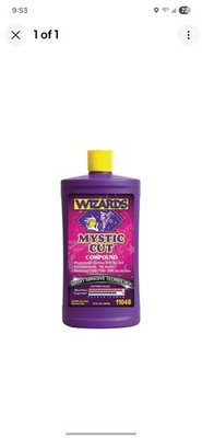Wizards Products Mystic Polish 11047 Machine Glaze, 32 oz Bottle, Orange, Liquid