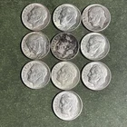 10 90% Silver Roosevelt dimes