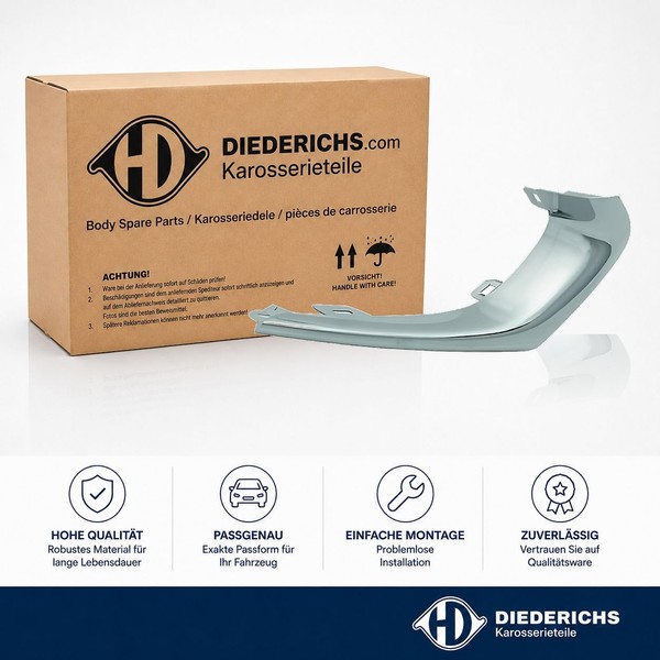 LÜFtungsgitter StossfÄNger Rechts Diederichs 1815062 FÜR Opel-image
