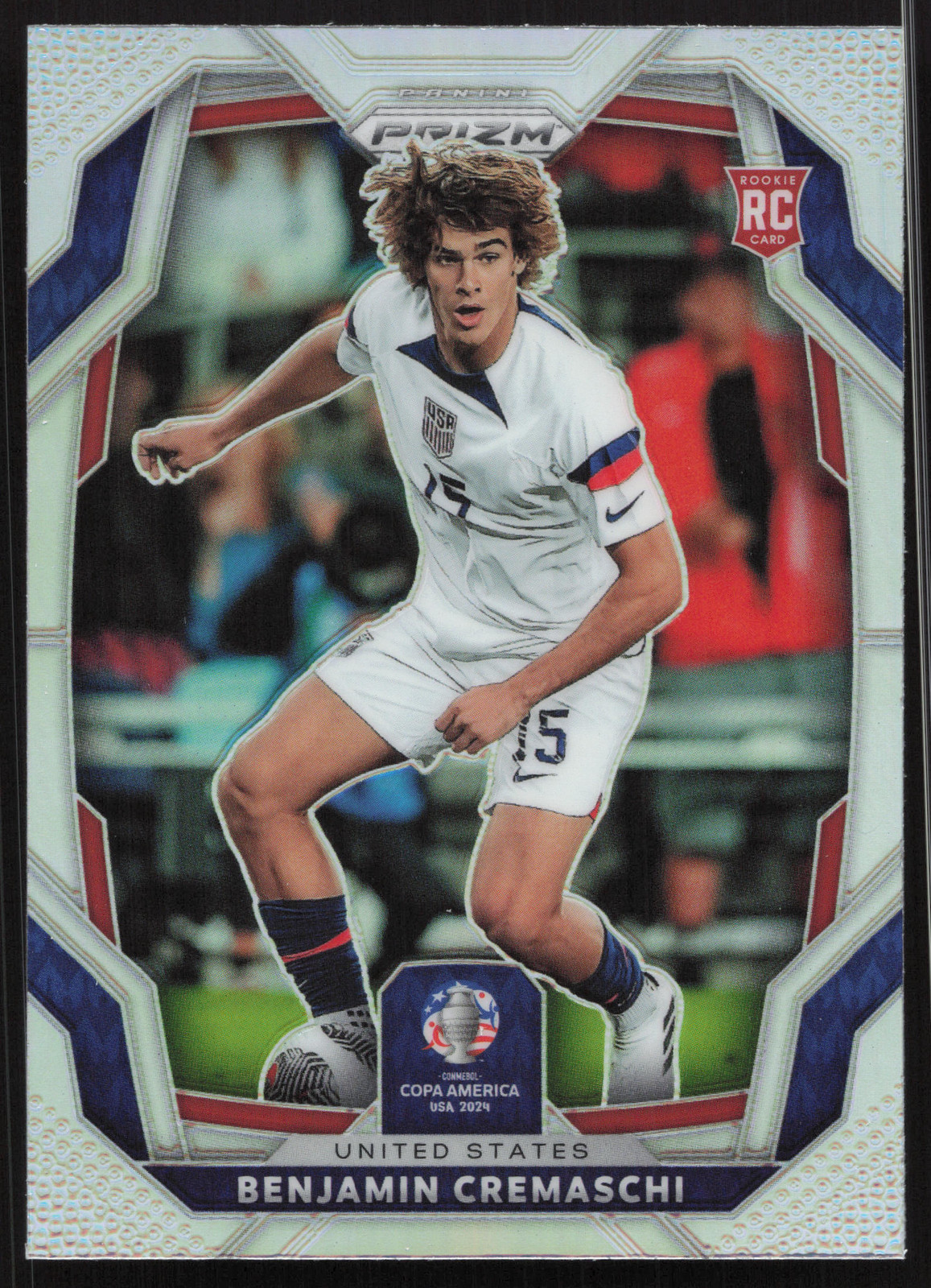 2024 Panini Prizm CONMEBOL Copa America #164 Benjamin Cremaschi Silver