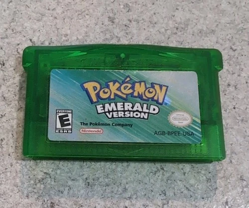 Pokemon Emerald GBA Cartridge Tested