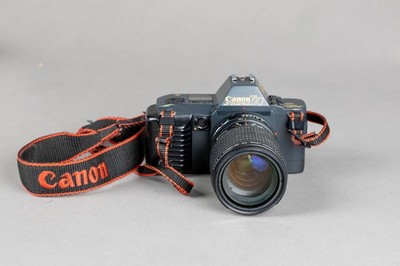 Canon T70 Spiegelreflex Kamera analog + FD Zoom Objektiv 35-70mm