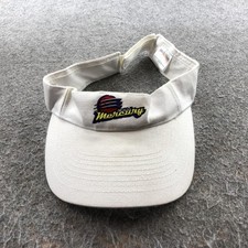 Phoenix Mercury Hat Visor Cap Strap Back Mens One Size White WNBA Basketball
