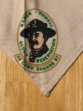 Boy Scouts Neckerchiefs for Baden Powell Scout Reservation '67-'69 North Florida