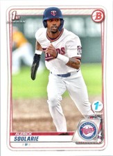 2020 Bowman Draft 1st Edition #BD-94 Alerick Soularie
