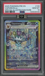 Vaporeon ex 149/131 Prismatic Evolutions