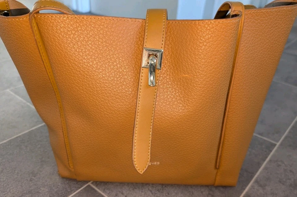 Large David Jones Tote Bag Tan/Brown 38cms - Image 3 of 4