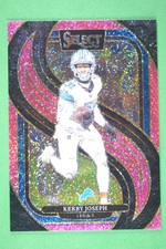 Kerby Joseph 2024 Panini Select Pink Glitter Prizm #/15 #177