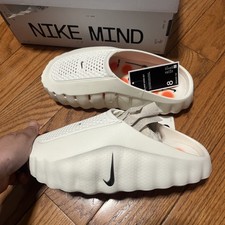 Nike Mind 001 Slide Sail Women's Size 8 HQ4309-100 Ship Now