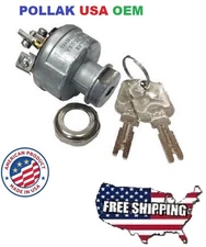 3-POSITION IGNITION SWITCH POLLAK USA 31-302  TO021P