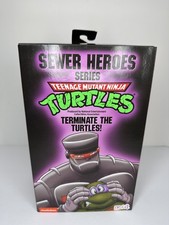 NECA TMNT Ninja Turtles Sewer Heroes Terminate The Turtles Evil REX-1 NEW MISB