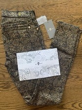 7 for all mankind jeans Size 27 Gold NWT