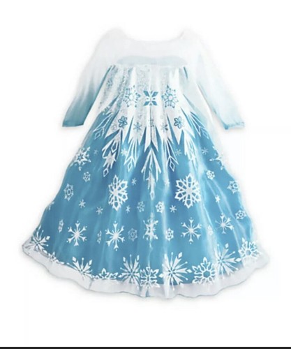 Disney Store Frozen Queen Elsa princess Deluxe costume LIMITED 1st Edition Sz 10 - Picture 3 of 10
