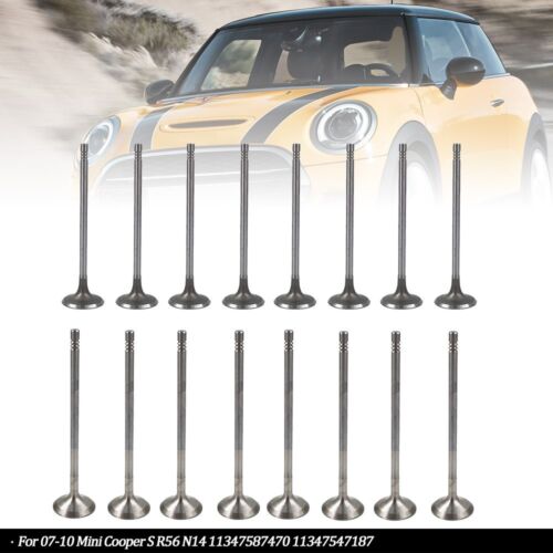 Intake Exhaust Valve Kit Fit for Mini Cooper R56 R60 11347533884 11347533885 - Picture 1 of 8