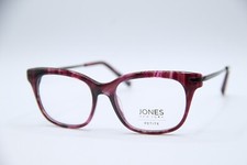 NEW JONES NEW YORK J233 PURPLE BLACK SQUARE AUTHENTIC EYEGLASSES 48-16
