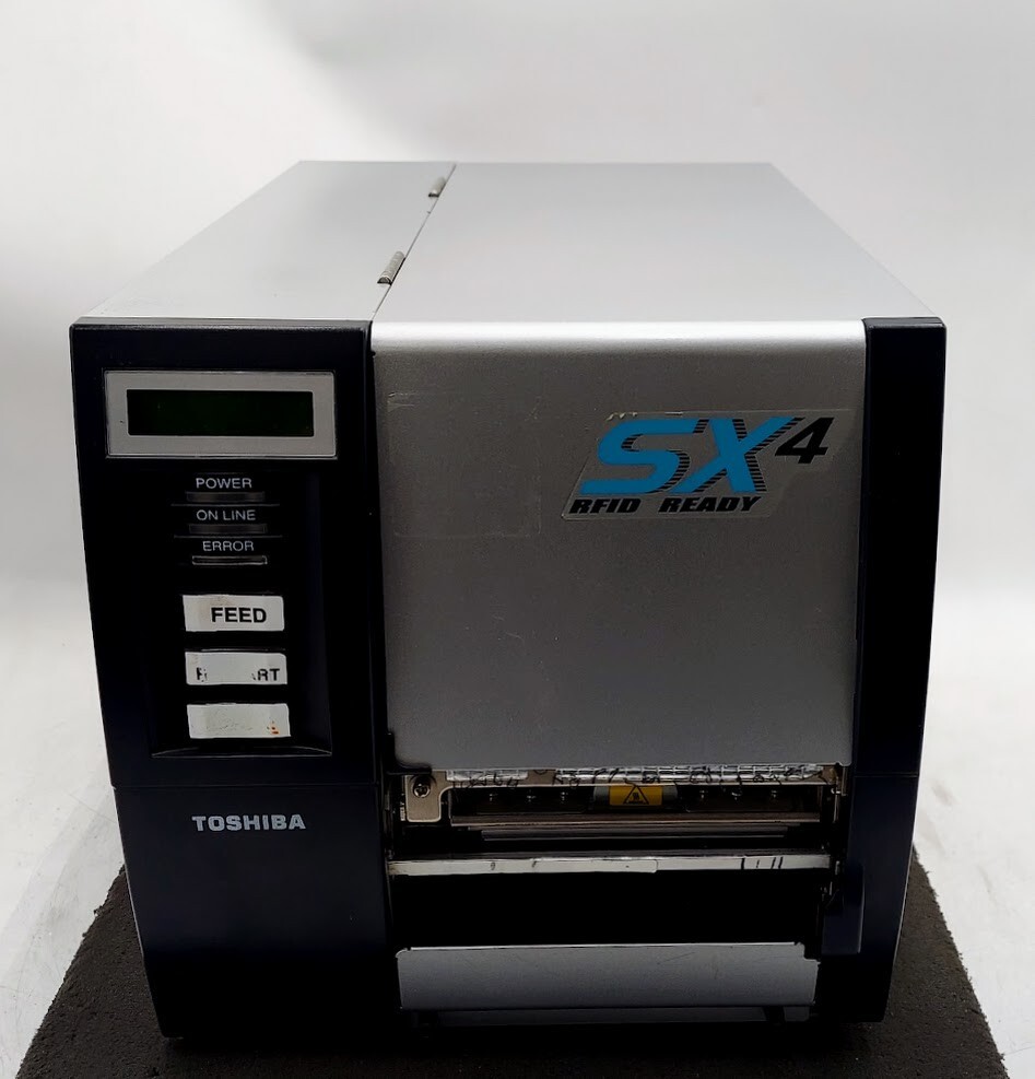 Toshiba SX4 RFID READY, TEC Barcode Thermal Label Printer B-SX4T-GS20-QM-R