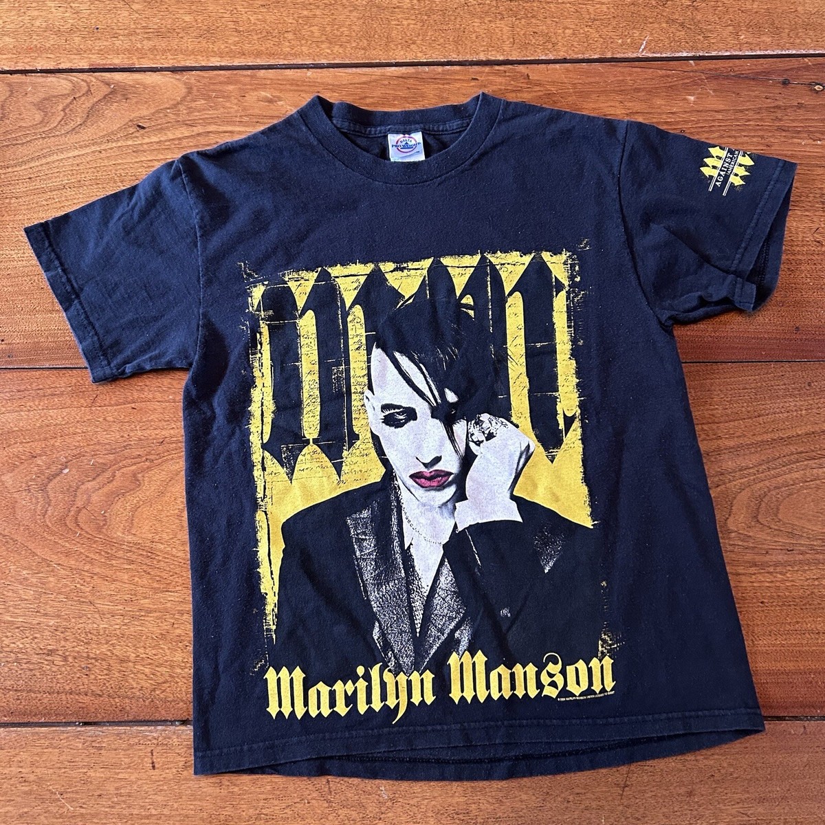 Vintage Marilyn Manson Shirt 2004 Against All Gods American