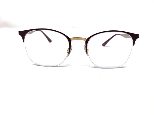 Ray Ban Eyeglasses Frames Rb6422 3007 51 19 140 Gold Purple Half Rim Qe16 Ebay Ray Ban Eyeglasses Frames Rb6422 3007 51 19 140 Gold Purple Half Rim Qe16 Ebay