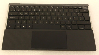 NNKWG 1YN9Y Dell XPS 9300/9310 Palmrest/Touchpad+Spanish Backlit Keyboard NEW!~