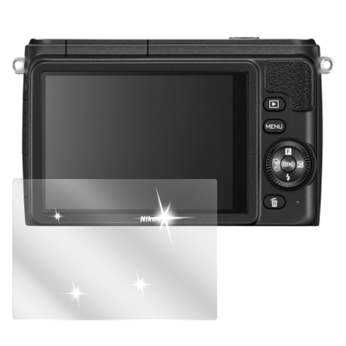 Dipos 6x Displayschutzfolie Für Nikon D5200 – Kratzfeste, Passgenaue Clear Folie