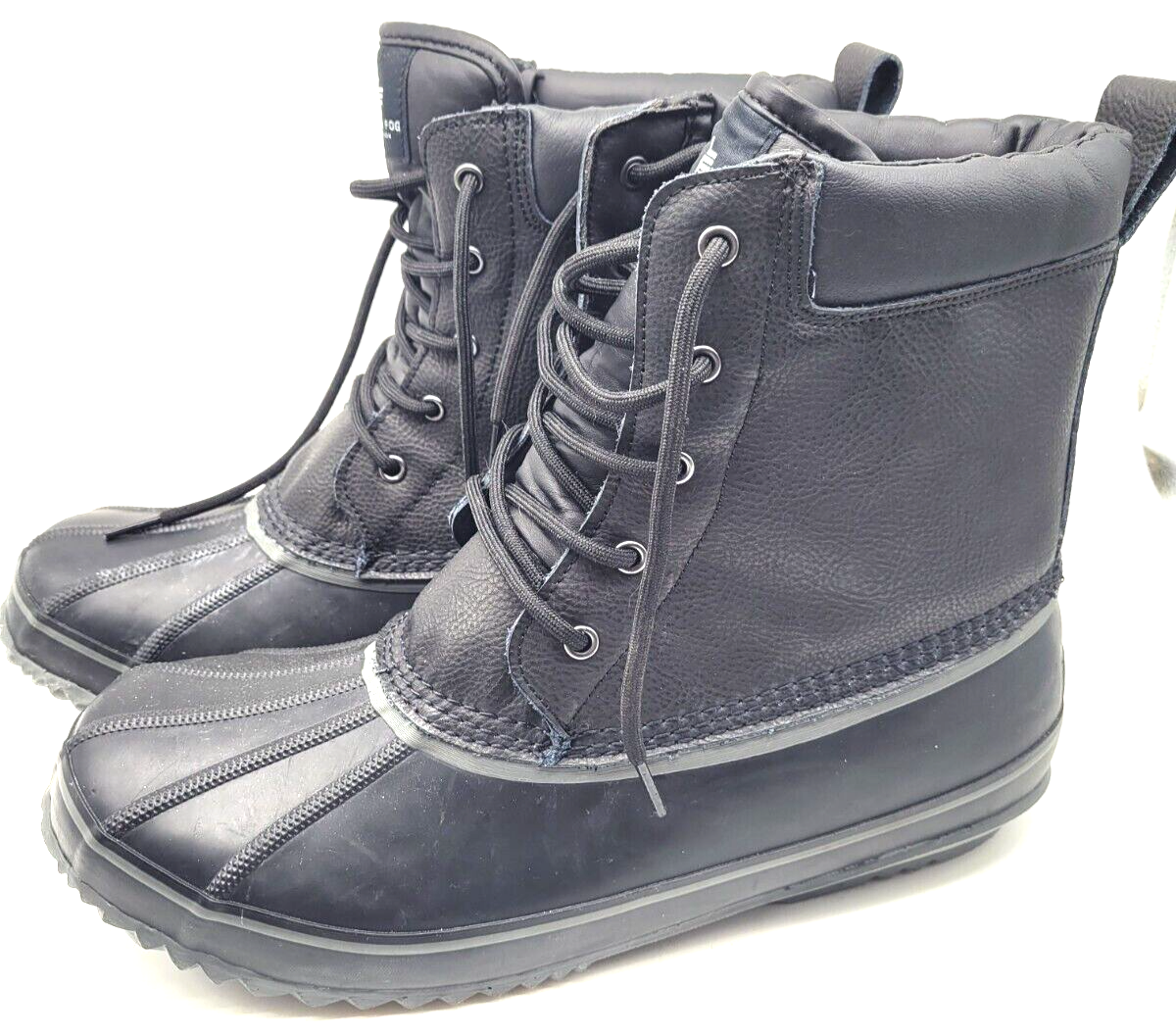 London Fog Ashford 2 Black Waterproof Shell Winter Boots Mens Size 13 M  #00t NWT Men main image 3