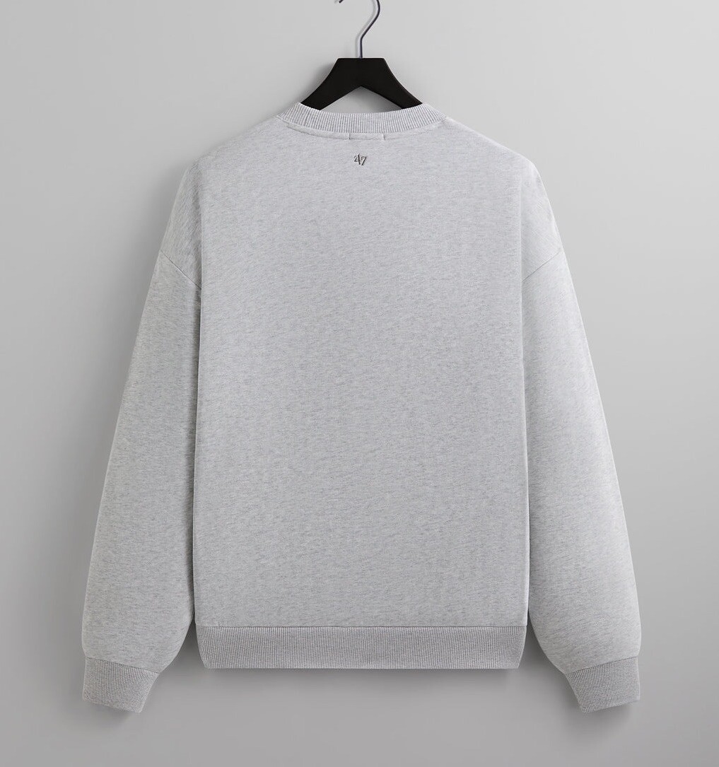 Kith & '47 NFL New York NY Jets Nelson Crewneck Light L Grey