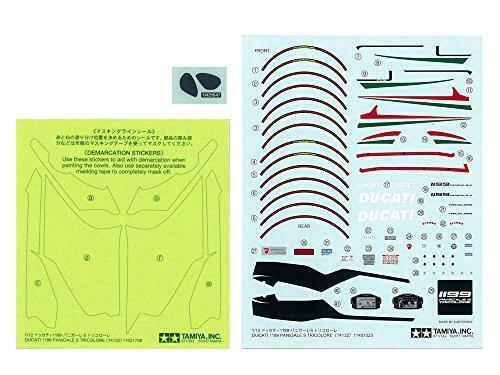 Tamiya 1/12 Escala Ducati 1199 Panigale S Tricolore Model Kit de Japón 0945 - Imagen 2 de 10