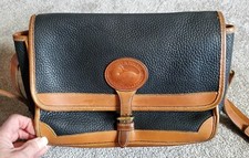 Dooney  Bourke Vintage Surrey Messenger All Weather Leather Crossbody