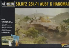 Bolt Action WW2 German Sd.Kfz 251/1 Ausf C Hanomag NIB NEW Warlord Games