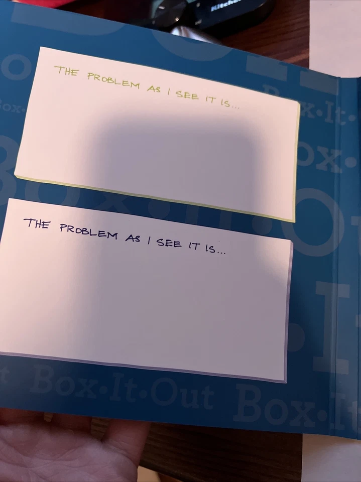 Rare Mediator In A Box Stop Arguing. Box.It.Out Activity Game For Conflict - Image 4 of 4