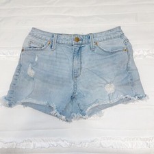Universal Thread Cut Off Jean Shorts Size 2/26R Frayed Edge High Rise Shortie