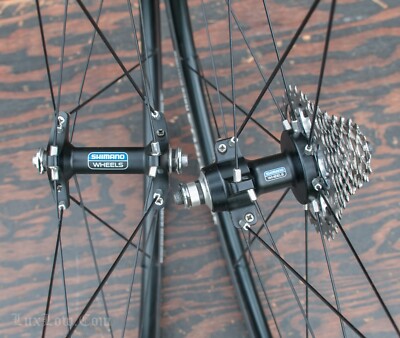 Vintage Shimano Dura-Ace 700c RoadBike WHEELS 7700 10s Cassette