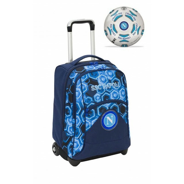 Zaino Trolley Scuola Seven SSC Napoli Big con Gadget | Acquisti Online su  eBay