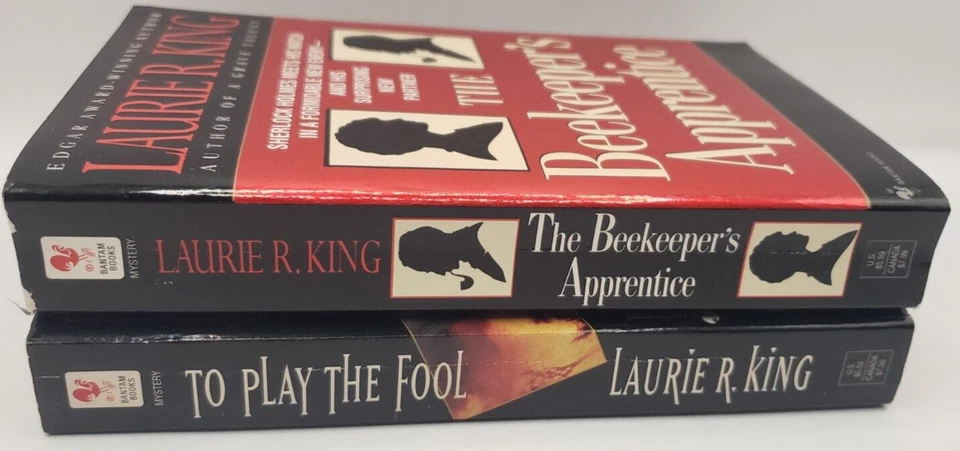 Laurie R. King 2 x Book Lot Kate Maretinelli Mary Russell Mysteries Vintage PB Foto 4 de 4
