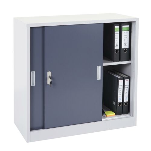 Arredo ufficio armadio archivio HWC-F41 acciaio 45x90x90cm antracite - Foto 1 di 1