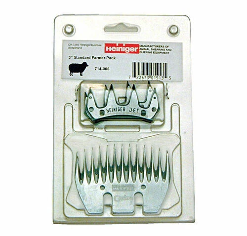 Heiniger Standard Farmer Pack (2 x Jet Cutters + 1 x Ovina Comb)